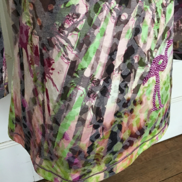 Laurel by Escada animalprint Swarovski NWOT - Picture 3 of 8